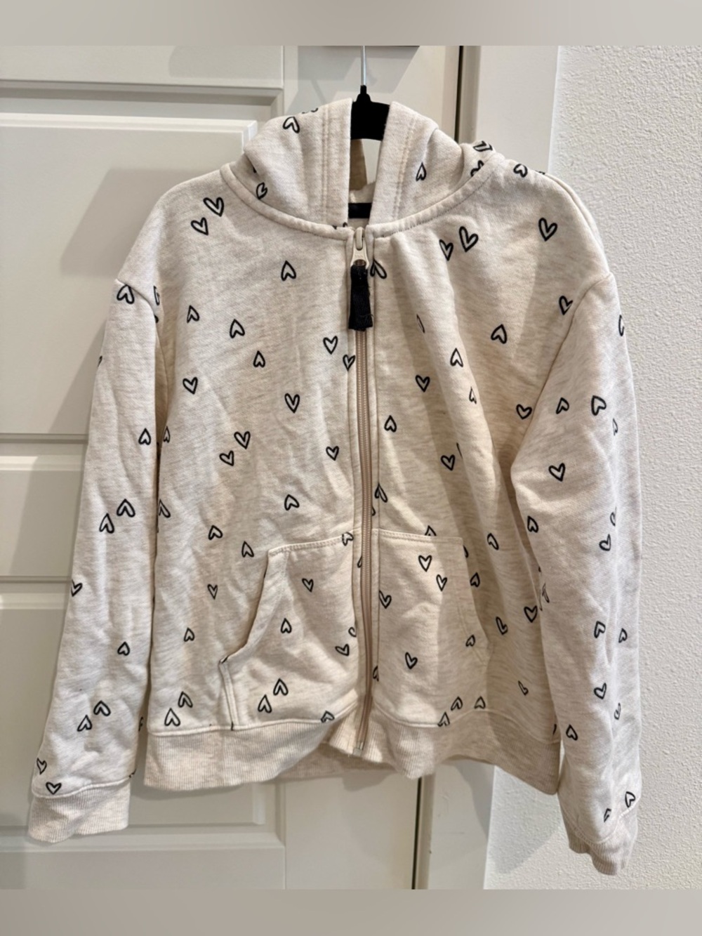 Cat & Jack Girls Zip-Up Hoodie Sweatshirt